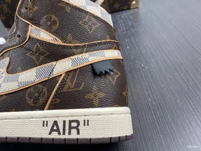 Reps TBK Jordan Air 1 OFF-WHITE LV x 0501